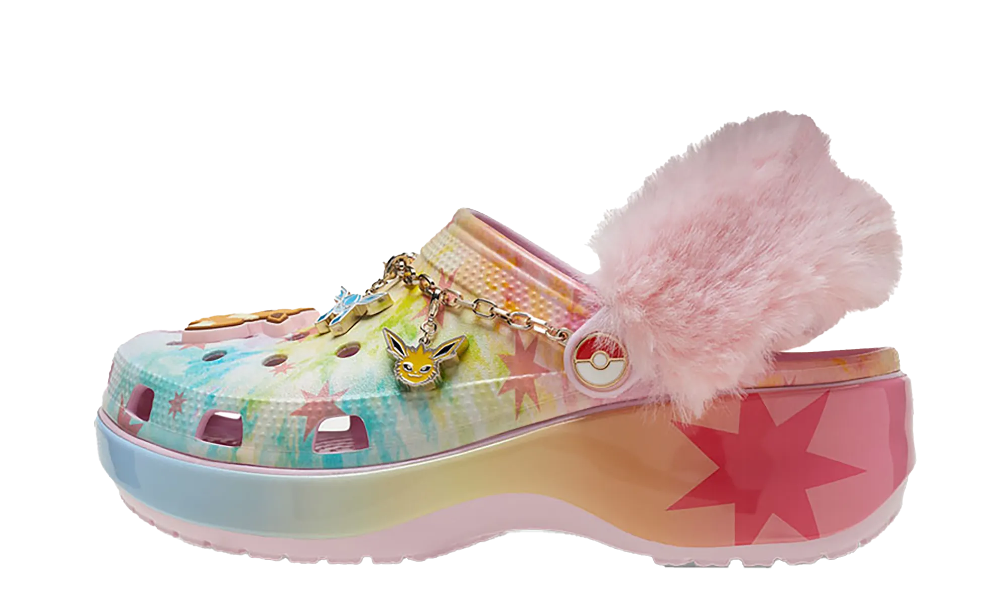 Easy Beach Wear Cushioned Midsole Platform Clog WMNS "Pokmon - Eevee"