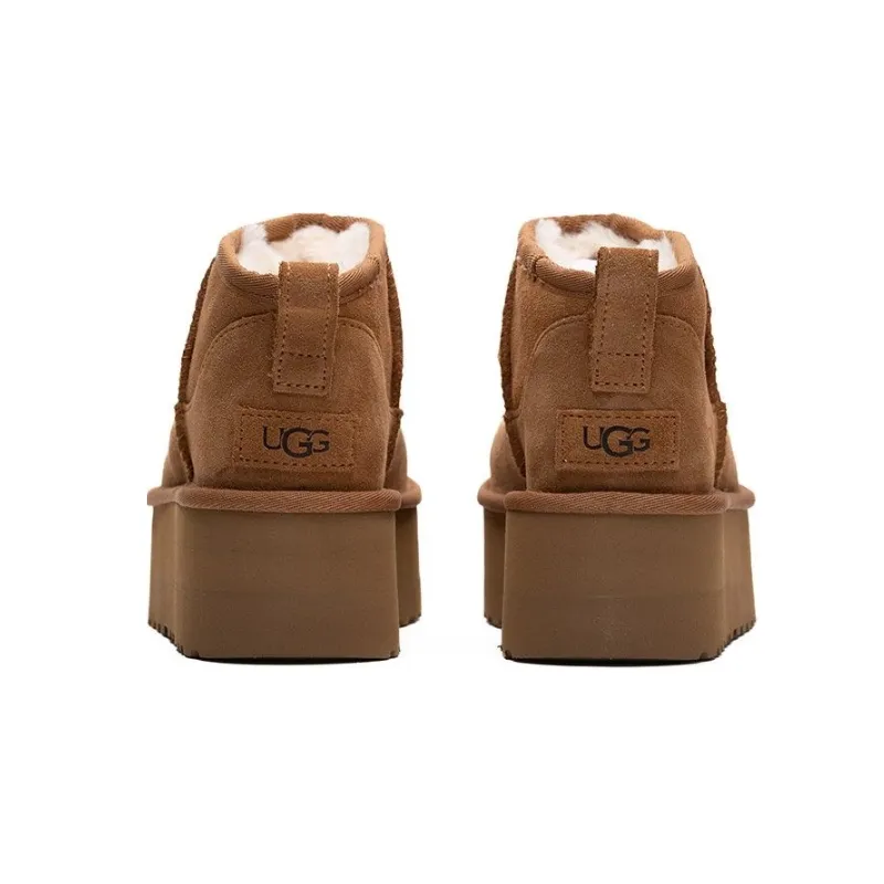 Sure Hold UGG Classic Ultra Mini Platform Boot Chestnut