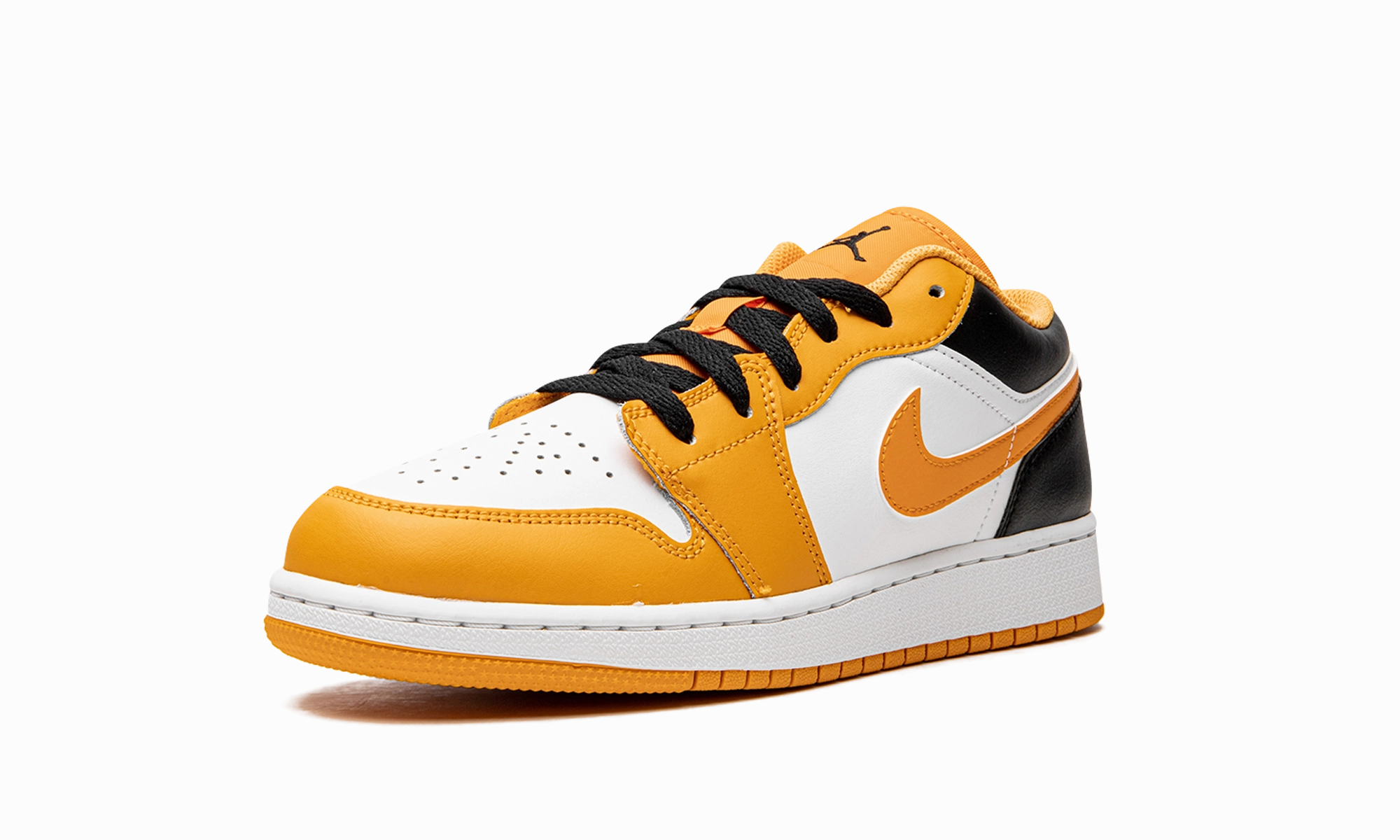 City Hustler Rubber Sole Air Jordan 1 Low GS "University Gold"
