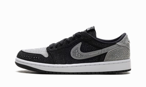 Motion Support Walking Comfort Air Jordan 1 Retro Low OG WMNS "Swarovski - Stealth"