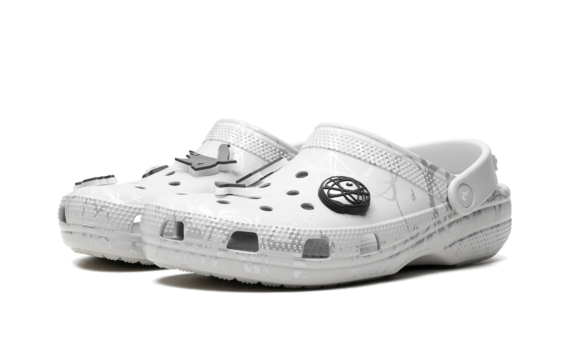 Clog "Futura Laboratories - Pearl White" Cushioned Sole Comfortable For Workouts