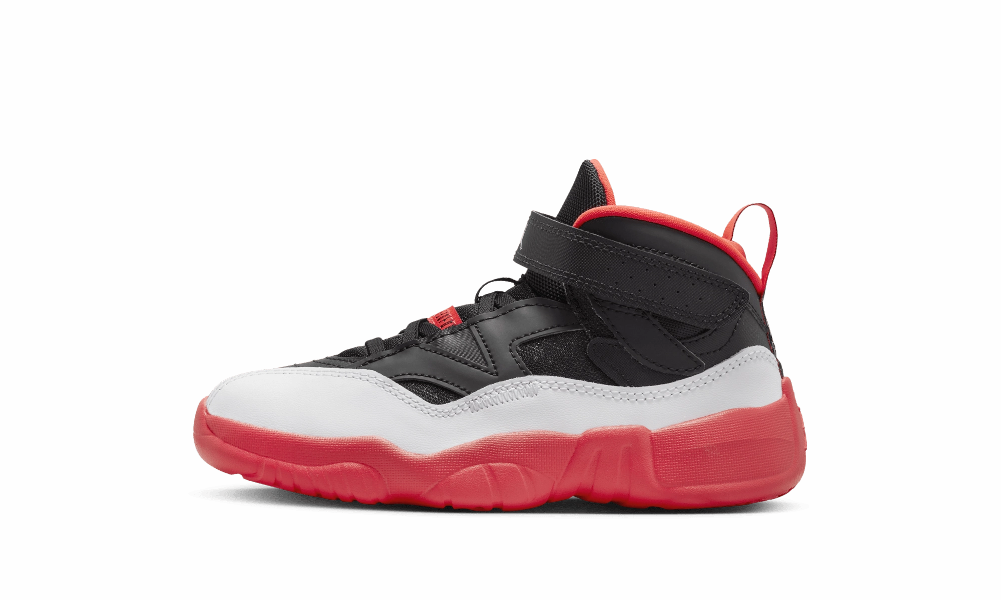 Quick Fit Design cartoon - themed running shoes Air Jordan 6 RINGS PS "WHITE UNIVERSITY RED"