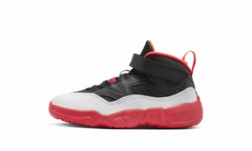 running with a durable outsole raised - heel shoes Air Jordan 6 RINGS PS "WHITE UNIVERSITY RED"