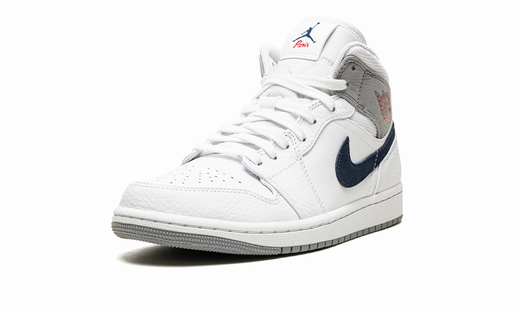 Air Jordan 1 MID PI "Paris" Breathable wear