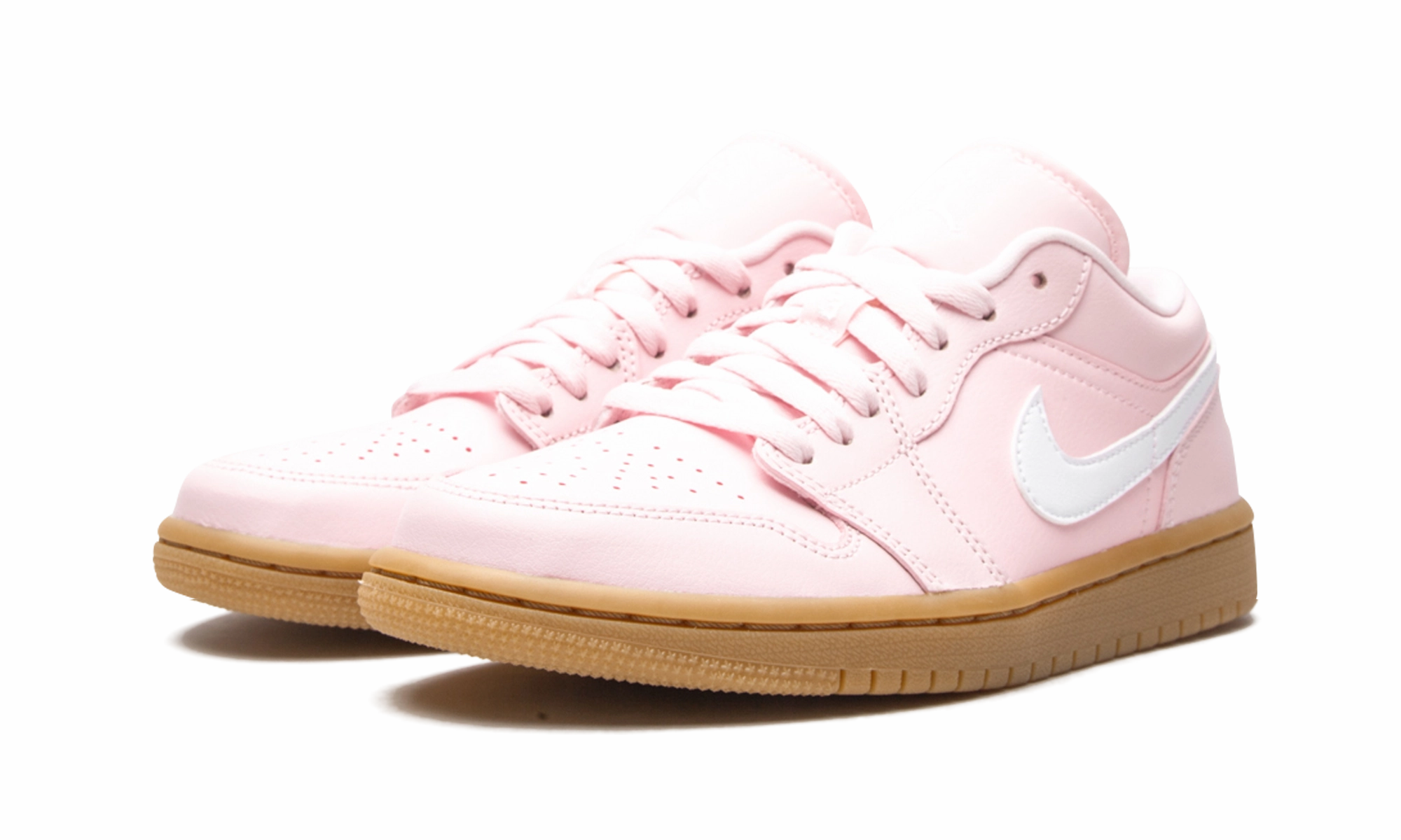 Motion Comfort Air Jordan 1 Low WMNS "Arctic Pink Gum"