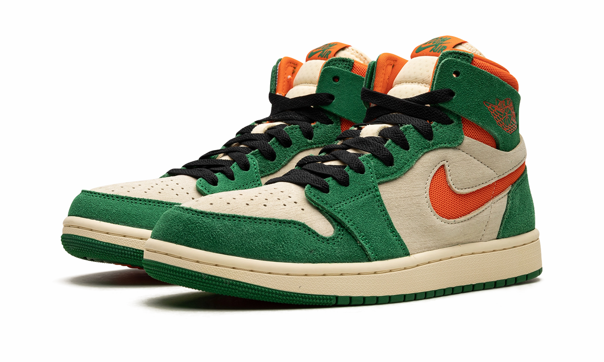 Supportive support Luxurious lining Air Jordan 1 High Zoom CMFT 2 WMNS "Pine Green"