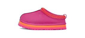 UGG Tazz Slipper Raspberry Multi (Kids) Heel Soft Arch support