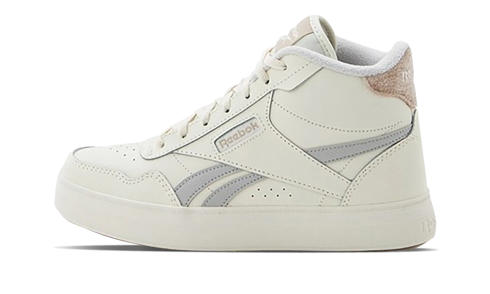 running with a smooth outsole Court Advance Bold High "Chalk Pure Grey"