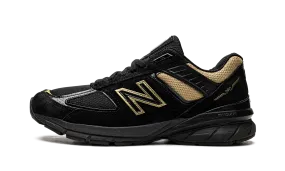 990v5 "Black / Gold" comfort - conscious shoes