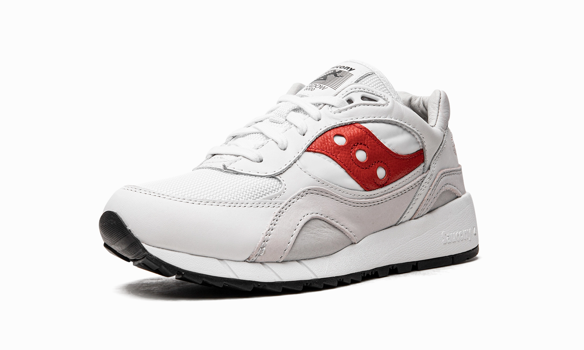 running in a bamboo bridge area shoes Shadow 6000 "WHITE RED"