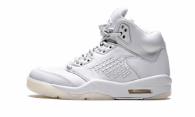 Pastel color option rehabilitation aid Air Jordan 5 Retro Prem "Pure Platinum"