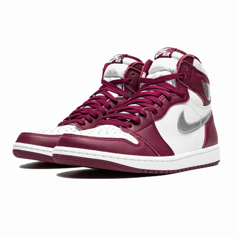 Air Jordan 1 High Bordeaux Stretch fit Adjustable Design