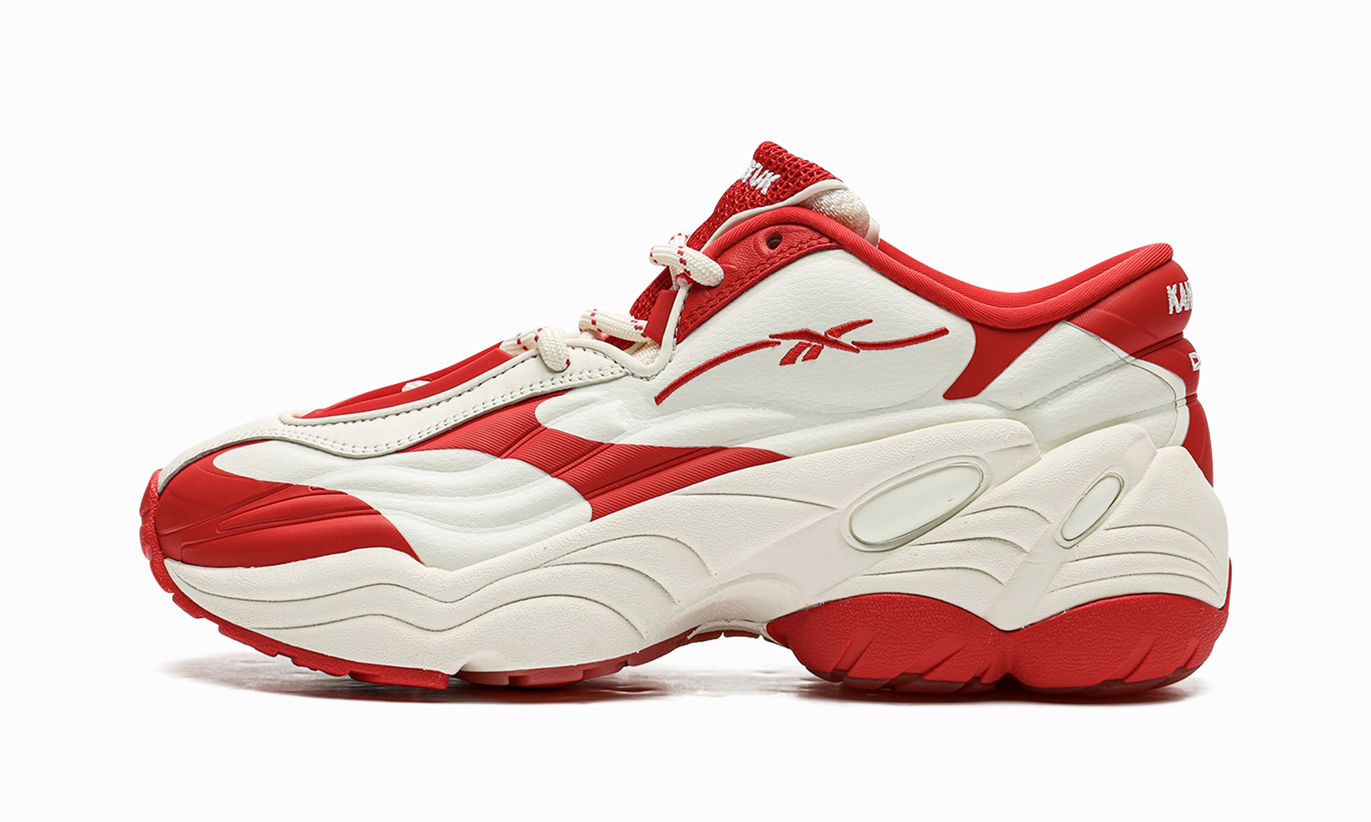 trendy - feature shoes long - distance running shoes DMX Run 6 Modern "Kanghyuk - White / Red"