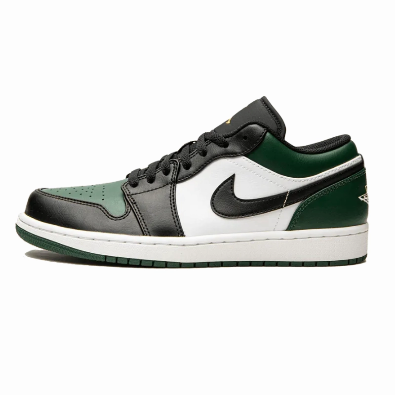 Air Jordan 1 Low Green Toe anti - slip running shoes