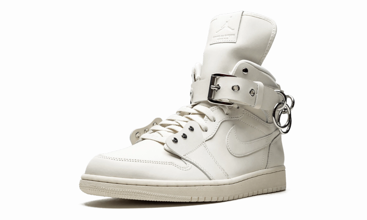 Cushioned Support Off-Road Ready Air Jordan 1 High "COMME des Garons - White"