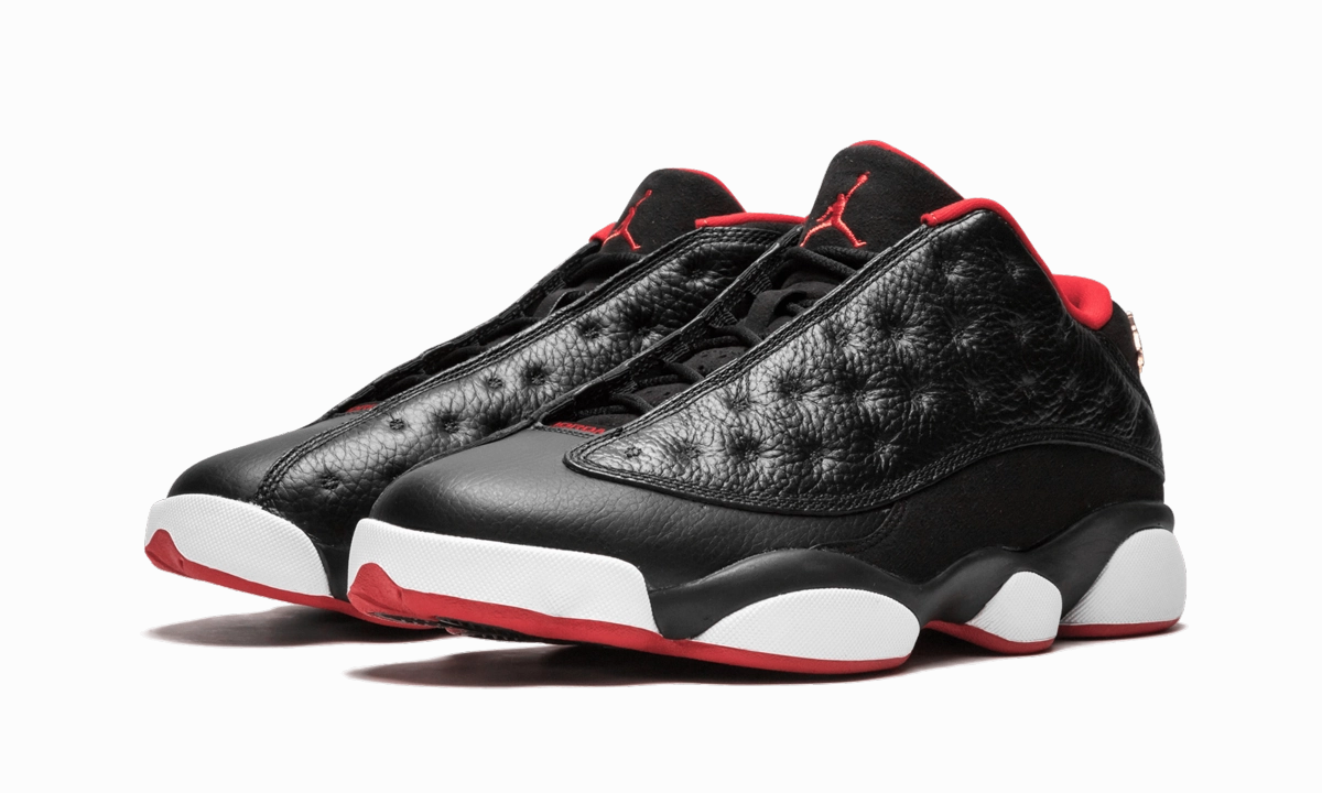 Outfit Match Quick Grip Air Jordan 13 Retro Low "Bred"