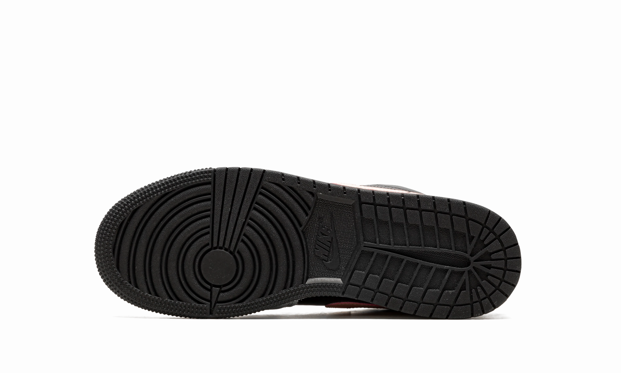 Tennis Court Sculpted stability Jordan 1 Low GS "Black Grey Pink"