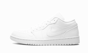 Trend-setting wear Everyday Run AIR JORDAN 1 LO WMNS "Triple White"