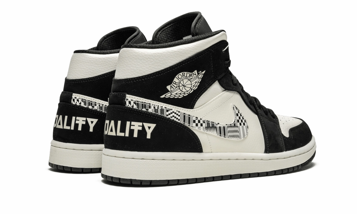 street-ready Air Jordan 1 Mid SE "Black History Month"