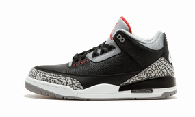 Sleek Profile Air Jordan 3 Retro OG "Black Cement"