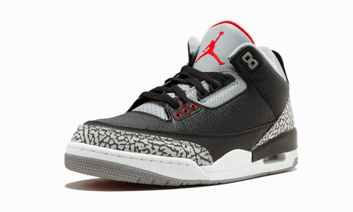 Air Jordan 3 Retro OG "Black Cement" Classy silhouette Ultimate Cushion
