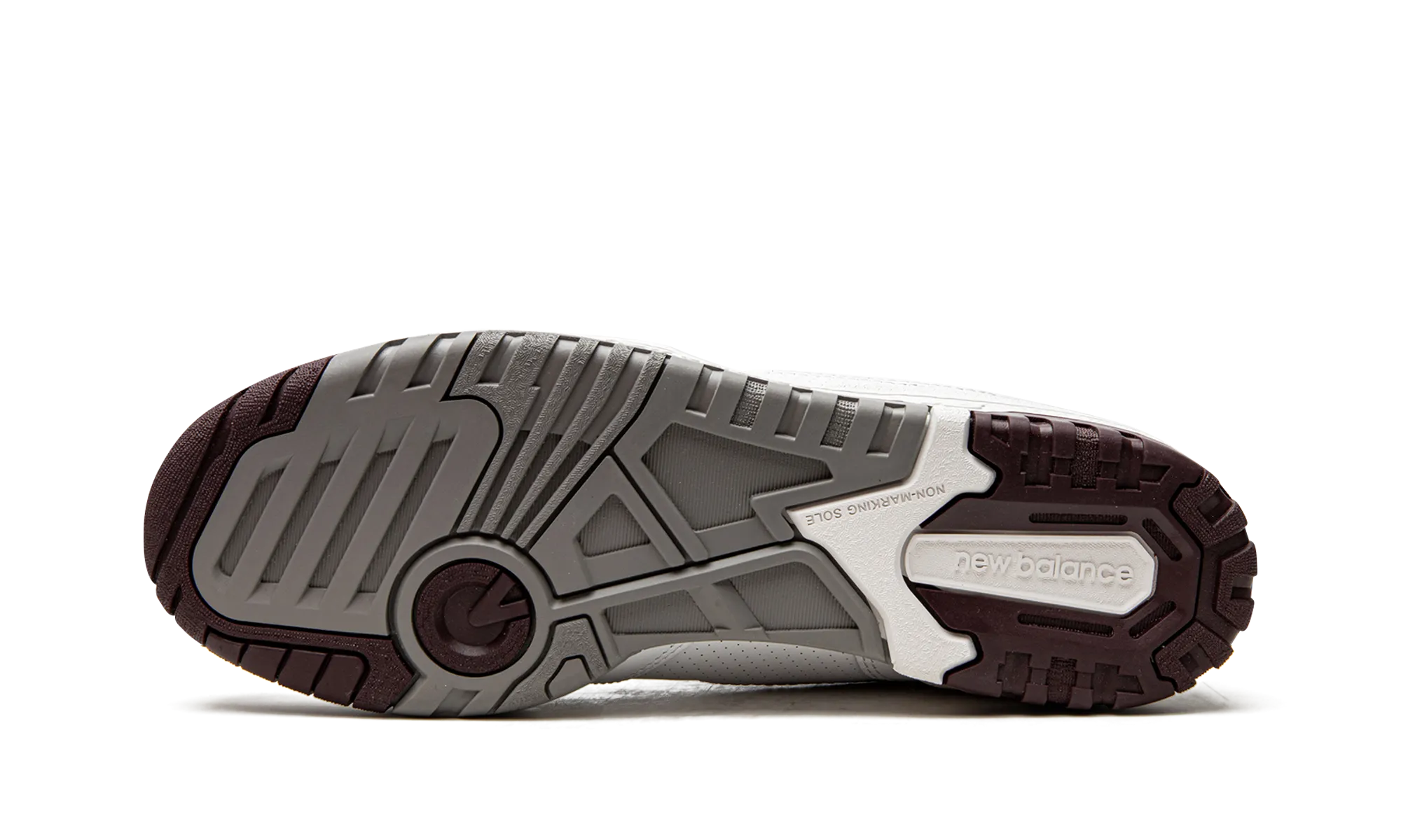 track shoes substitute 550 "Burgundy / Cyan"