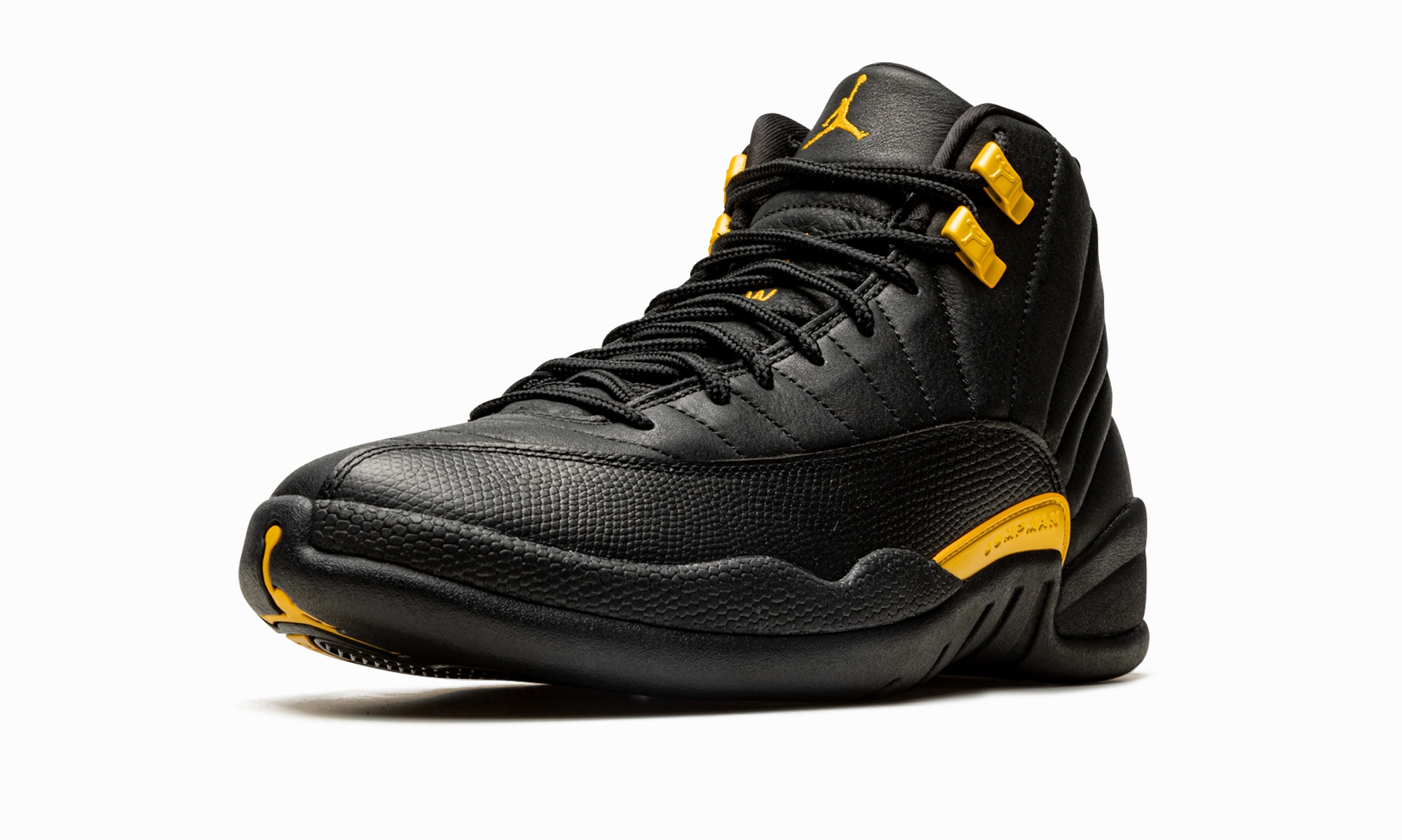 Air Jordan 12 Retro "Black Taxi" Step Support scratch - resistant - finish - toughness shoes