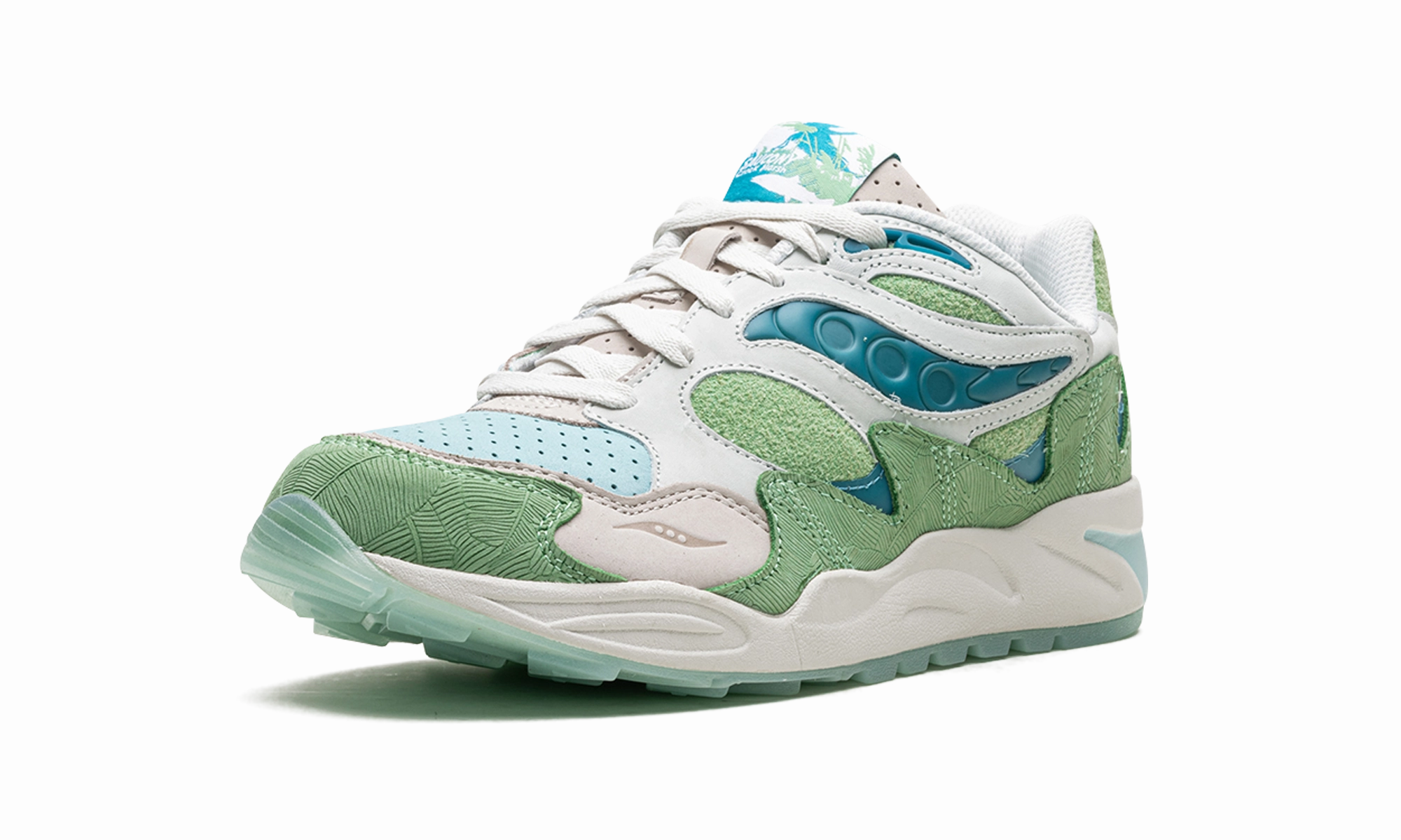 Soft - Touch steeplechase shoes Grid Shadow 2 "Creek Marsh"