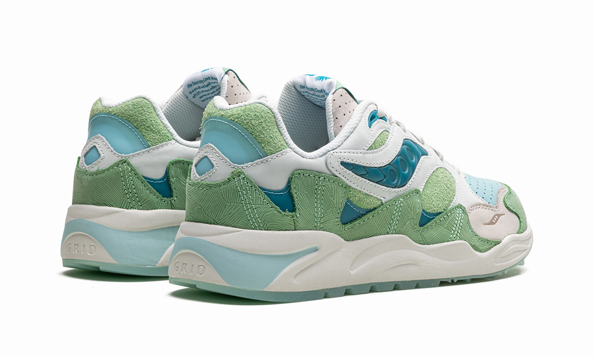 Grid Shadow 2 "Creek Marsh" fast - paced running shoes Stretchy Material