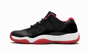 Air Jordan 11 Retro Low GS "Bred" Sprint Striped Pattern