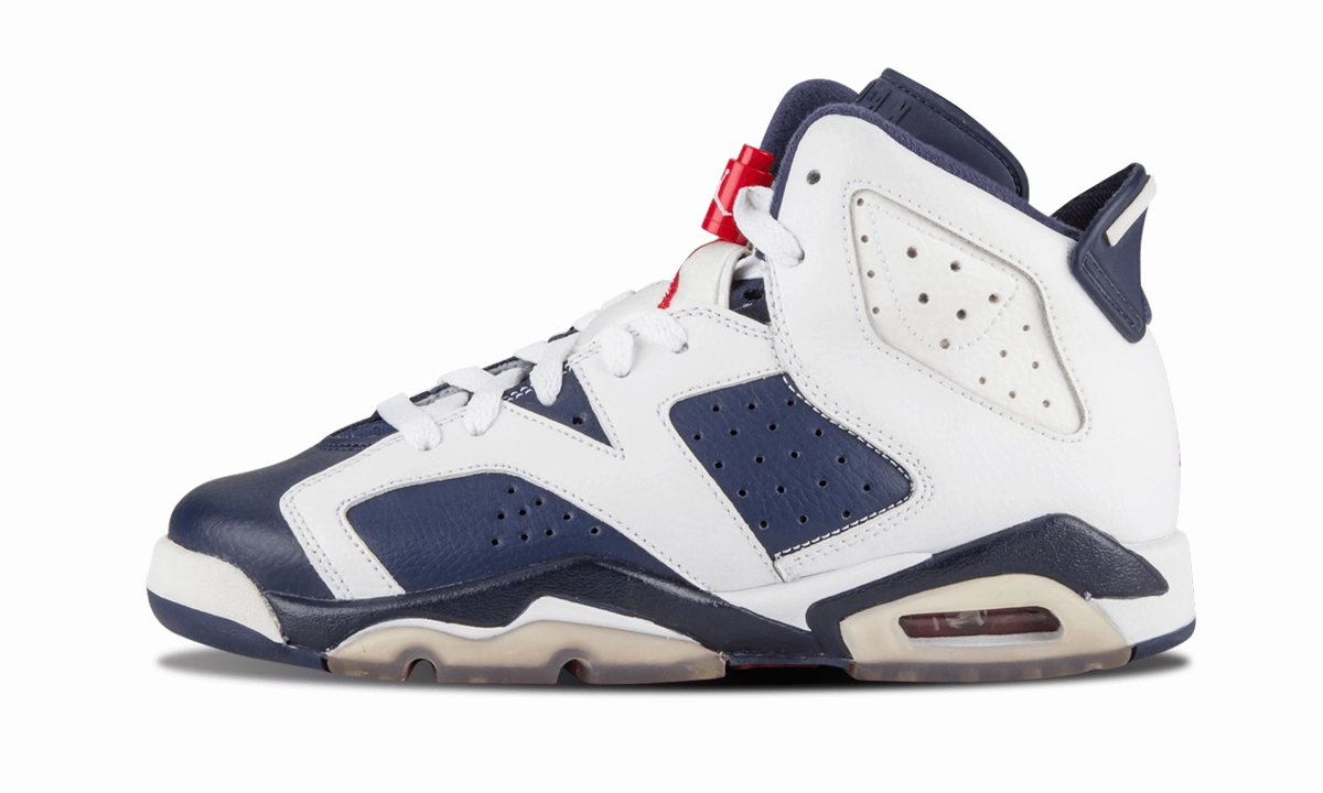 Air Jordan 6 Retro GS "Olympic" logo - embroidered shoes fartlek running shoe ability