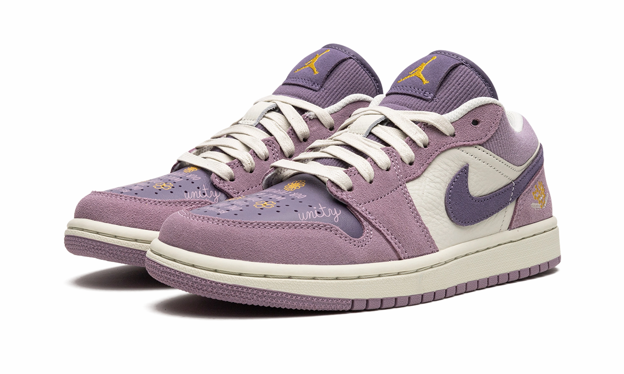 Easy Slip-On Lace Closure AIR JORDAN 1 LO ID WMNS "Unity"