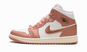 Quick lace Urban Trends AIR JORDAN 1 MID WMNS "RED STARDUST"