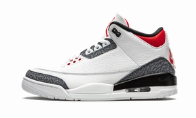 Air Jordan 3 Retro SE DNM "Fire Red Denim" Sneaker Fit Unique ease