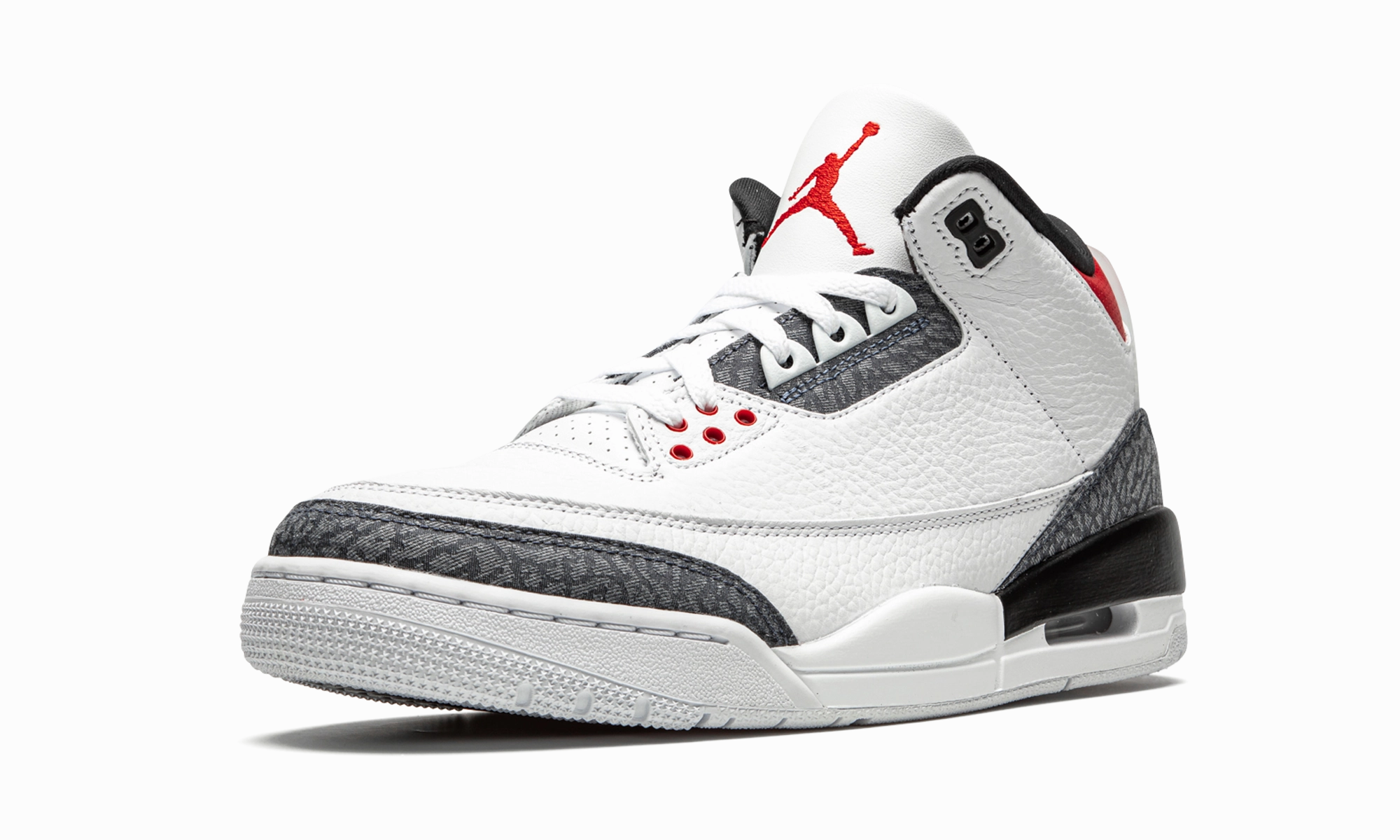 Designer Style Air Jordan 3 Retro SE DNM "Fire Red Denim"