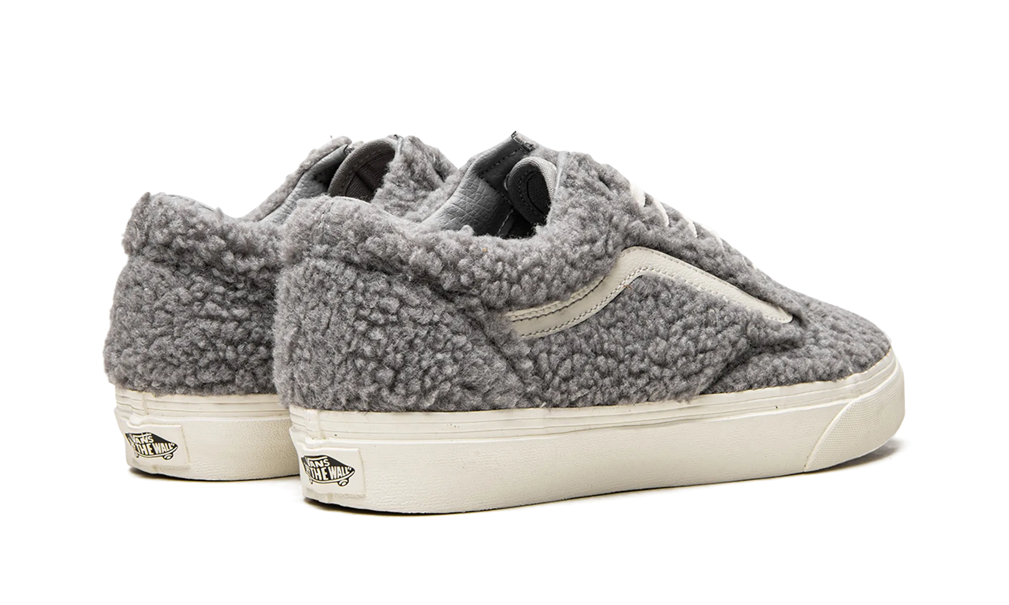 Breathable Sole Open Walk Old Skool "Cozy Hug - Grey"
