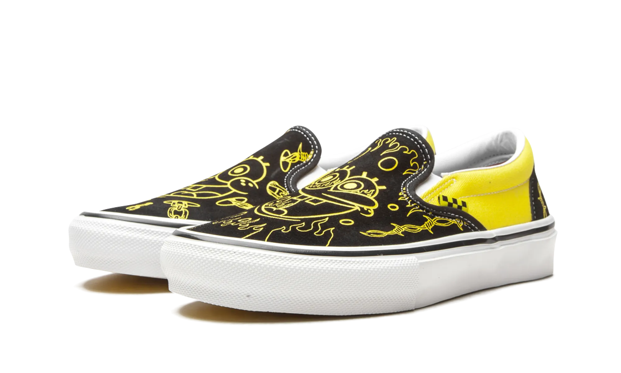 Breathable Comfort Skate Slip On "Spongebob"