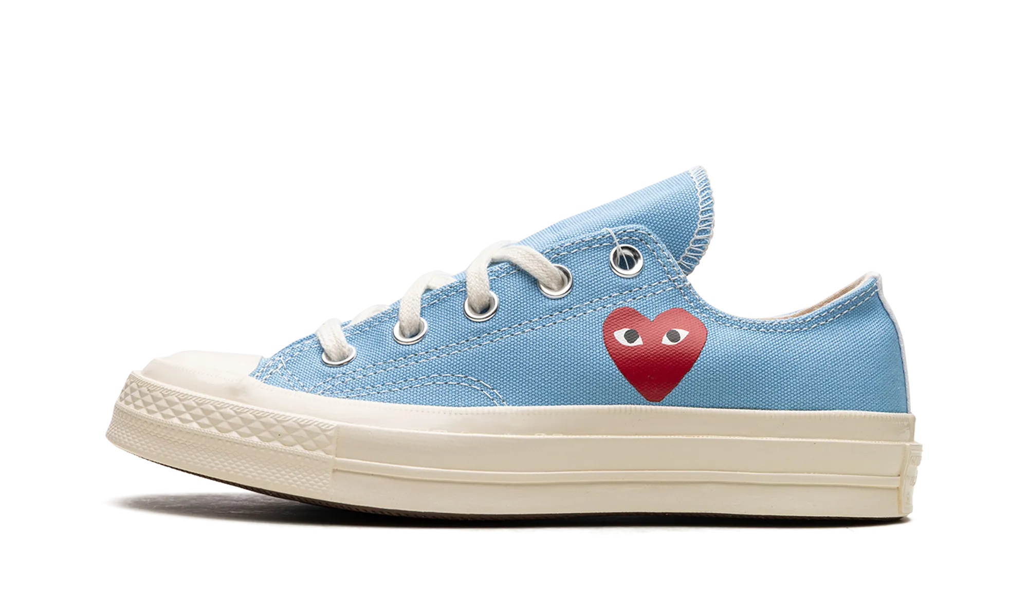 Chuck 70 CDG OX AC "Bright Blue" Versatile Look Campus Run