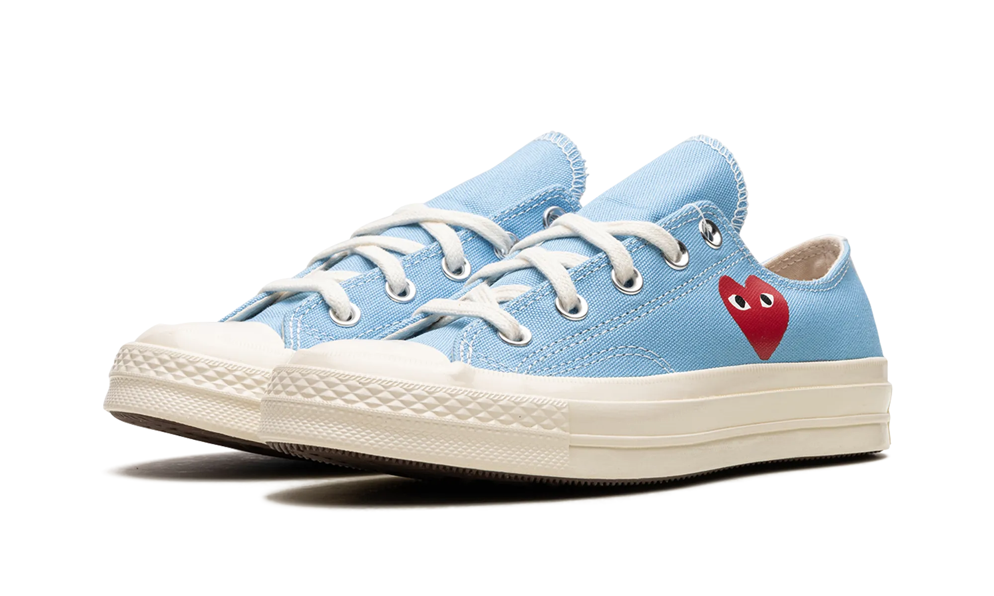 Chuck 70 CDG OX AC "Bright Blue" Knit Fresh Herd Hike