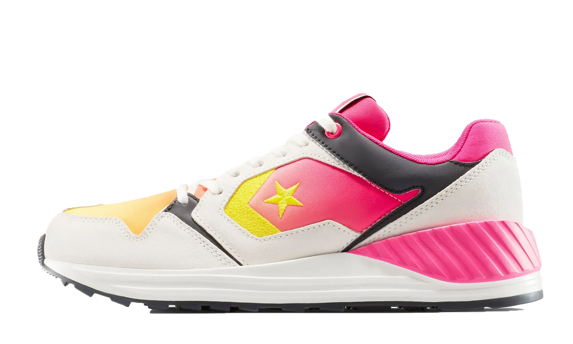 Korean Mood Wave Trainer "Vintage White / Chaos Fuchsia"
