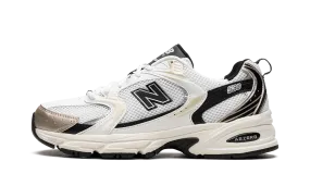 Business casual Breathable Upper Shoes 530 "White / Gold / Black"