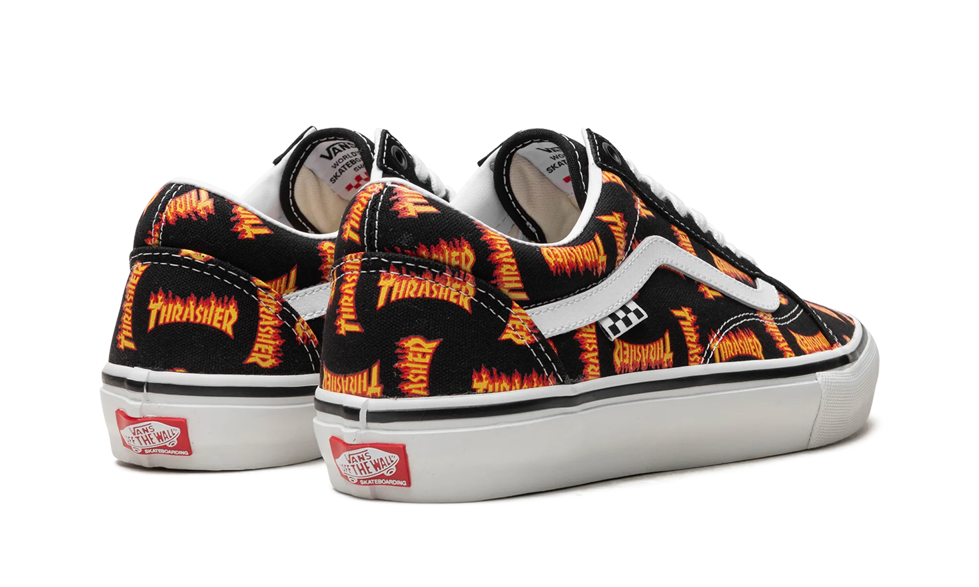 Old Skool "Thrasher All Over Flame Logo" Outdoor Wear Pull Step