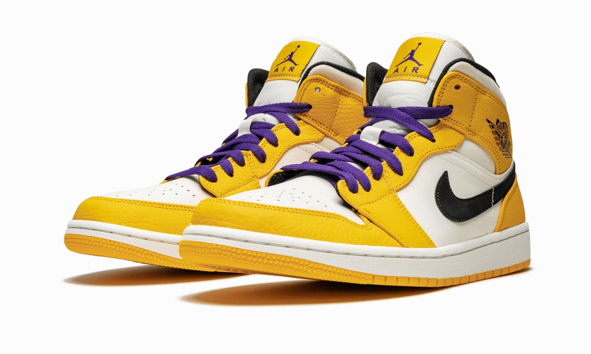 Easy Steps Air Jordan 1 Mid SE "Lakers"