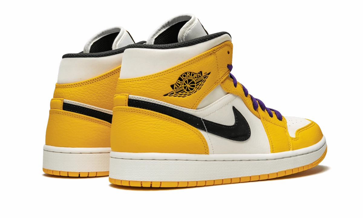 Tailored grip Designer comfort Air Jordan 1 Mid SE "Lakers"