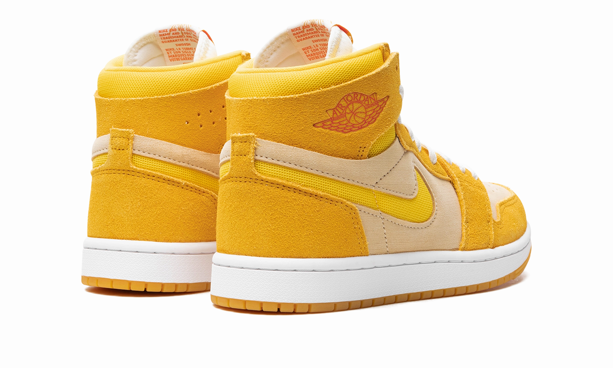 Urban Comfort Air Jordan 1 Zoom Air CMFT 2 WMNS "Yellow Ochre/Tour Yellow-Pale Vanilla-Safety"