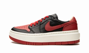 AIR JORDAN 1 ELEVATE LO WMNS "Bred" Maximum Cushioning Basic Style