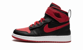 Air Jordan 1 High FlyEase GS "Bred" Lined Upper workout mode