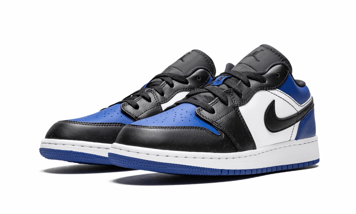 Air Jordan 1 Low GS "Royal Toe" All terrain Breath Grip