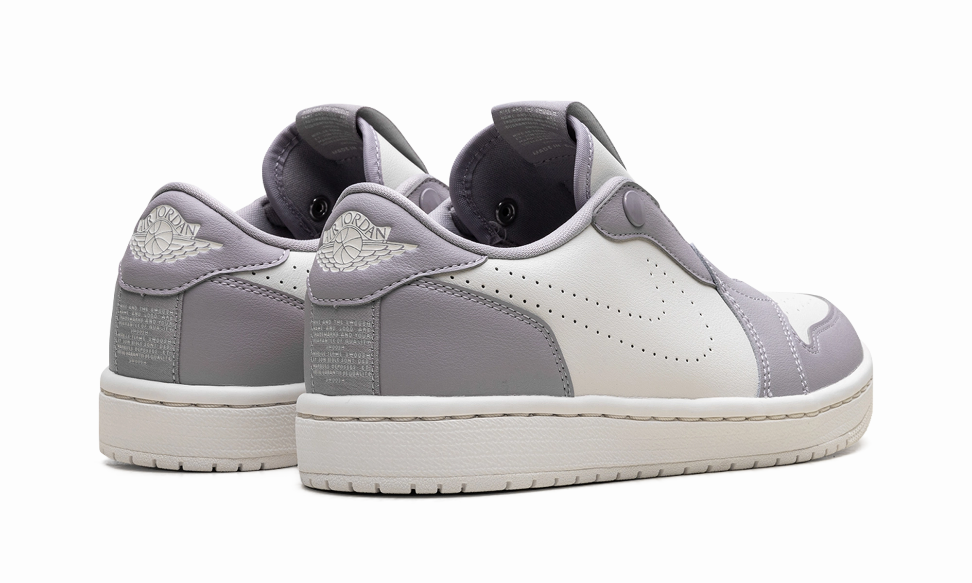 Classy flair Air Jordan 1 Retro Low WMNS "ATMOSPHERE GREY"