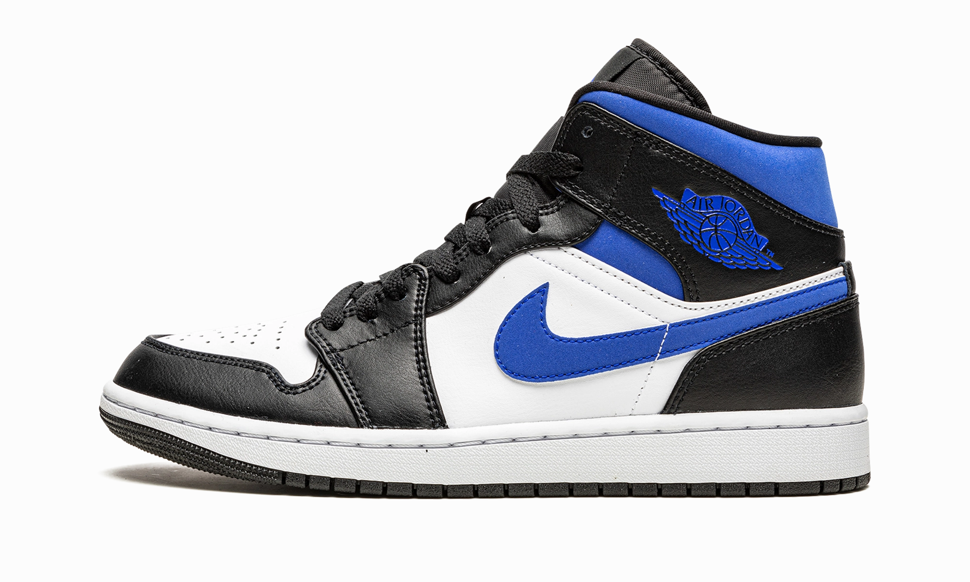 Glam stability Air Jordan 1 Mid "Racer Blue / Black / White"